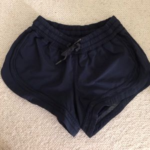 Navy Lululemon Shorts Size 4